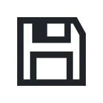 Save SVG Icon